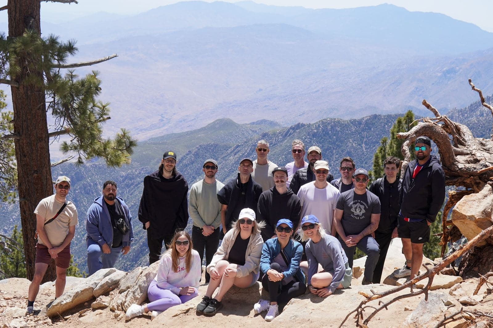 Company retreat photo