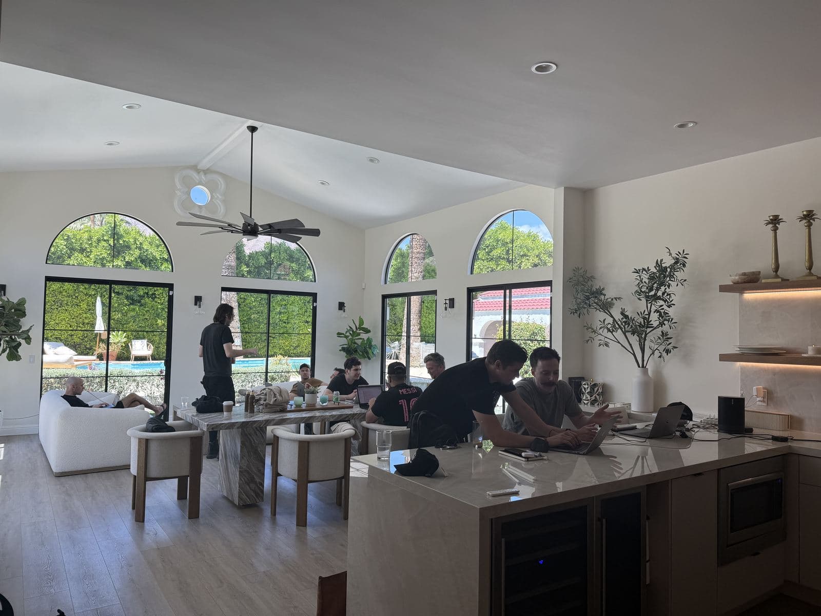Company retreat photo