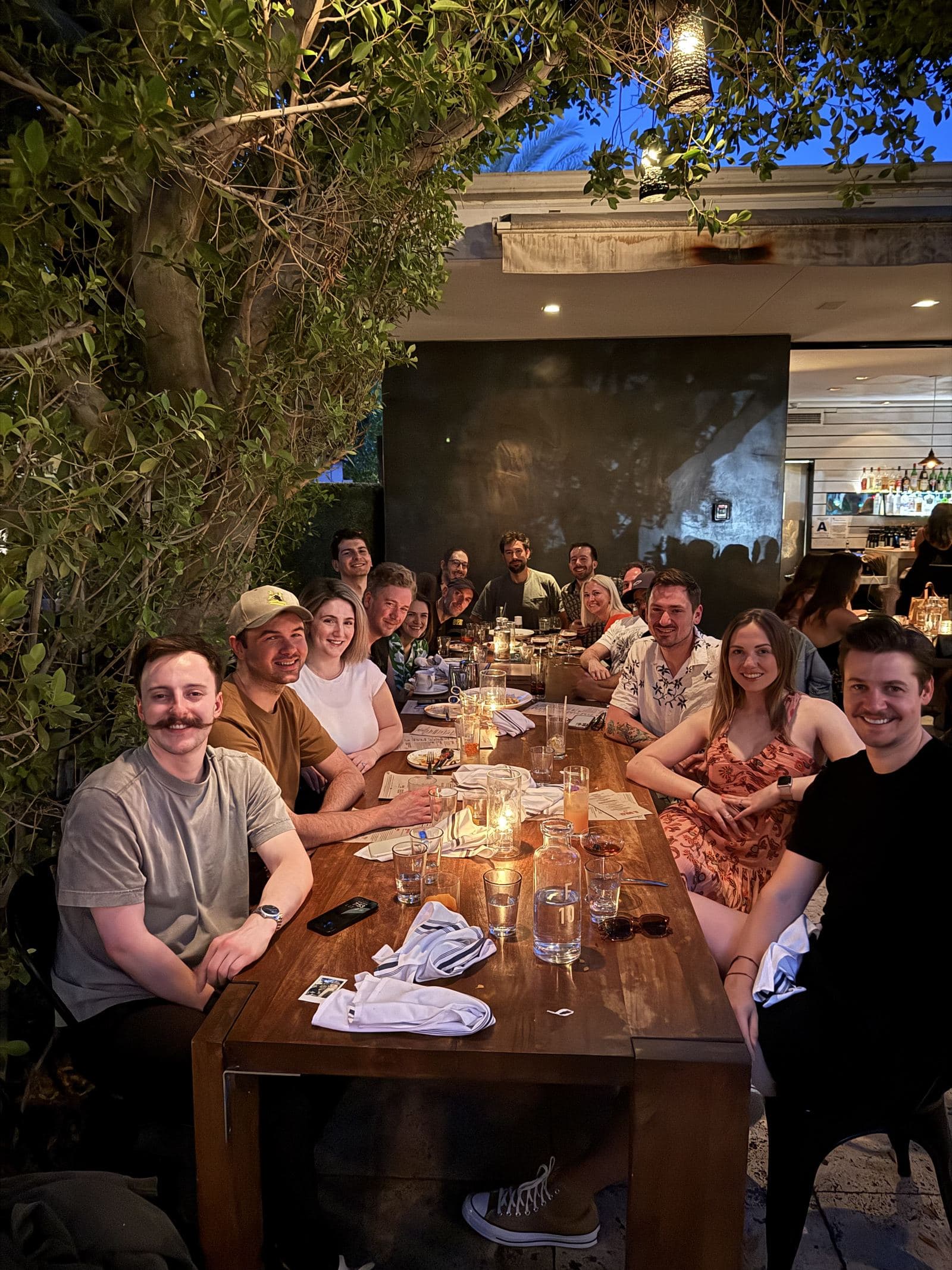 Company retreat photo